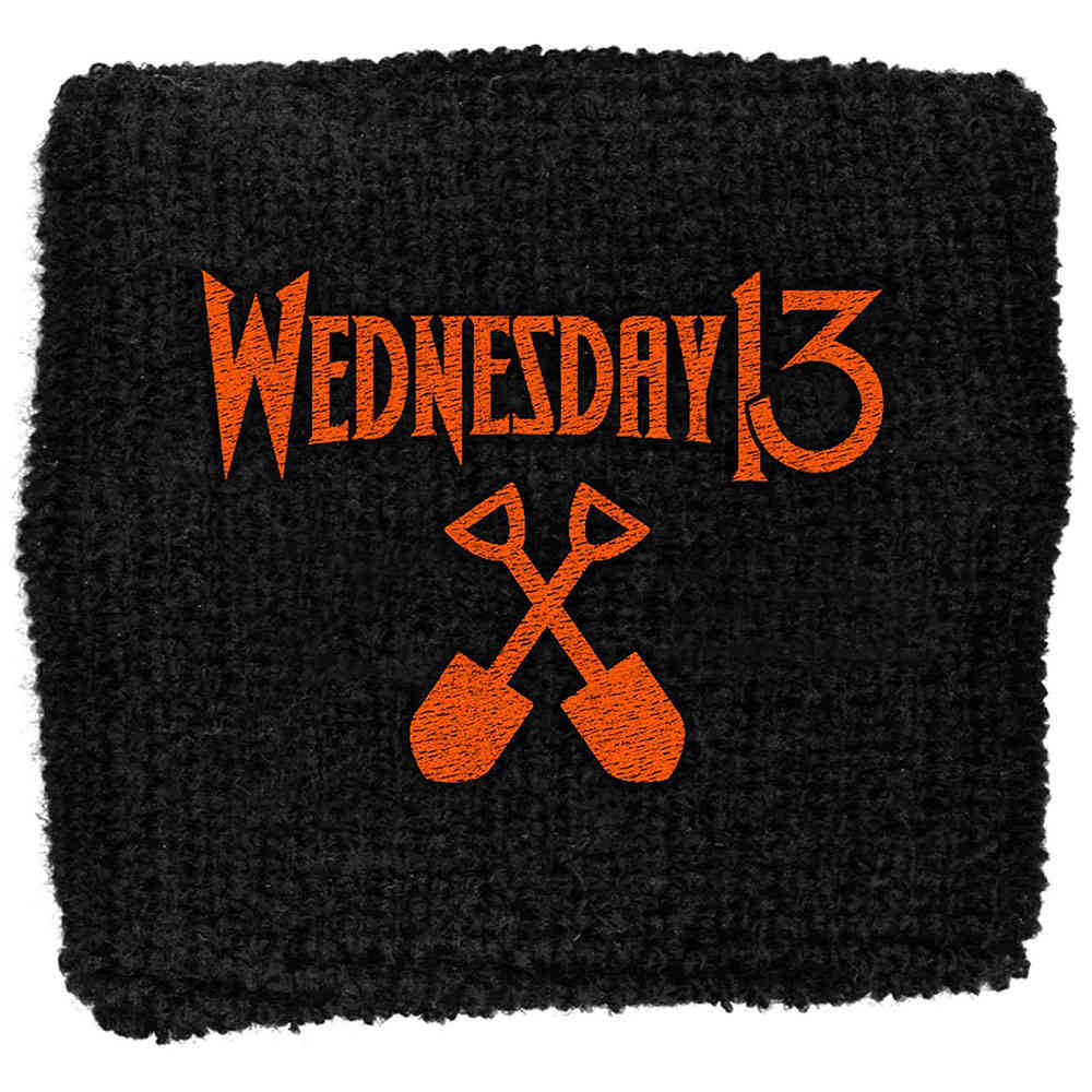Wednesday 13 - Logo Zweetband - Zwart
